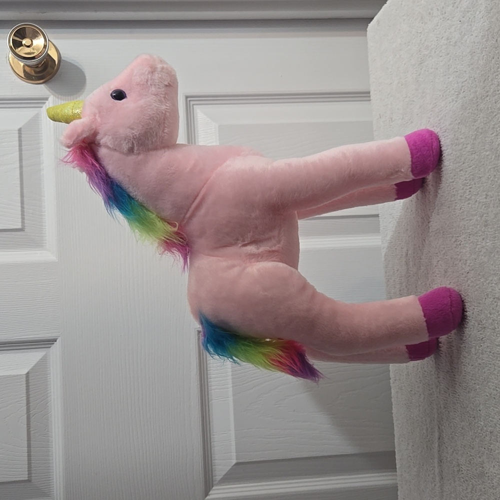 Wild Republic Unicorn NWT & 3 Bendable Flowers - Picture 4 of 7